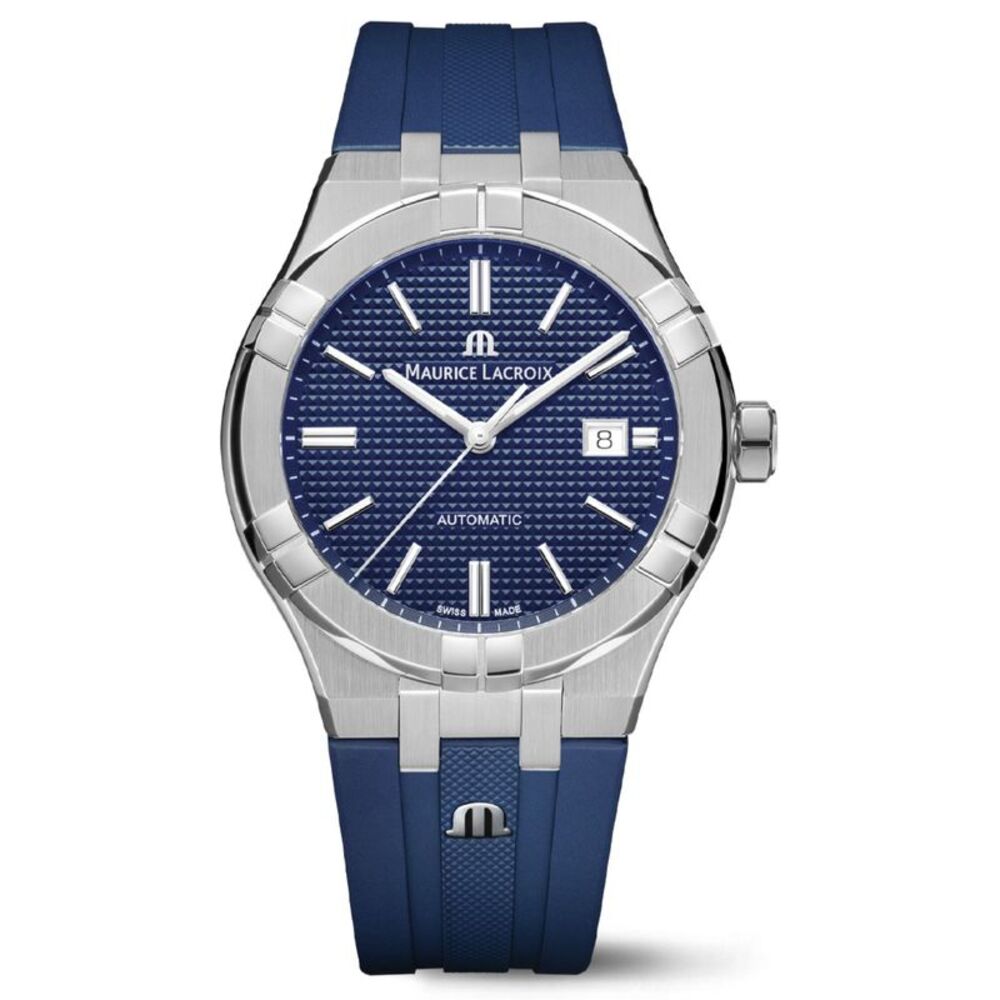 Maurice Lacroix Men's Aikon Blue Dial Watch - AI6008-SS000-430